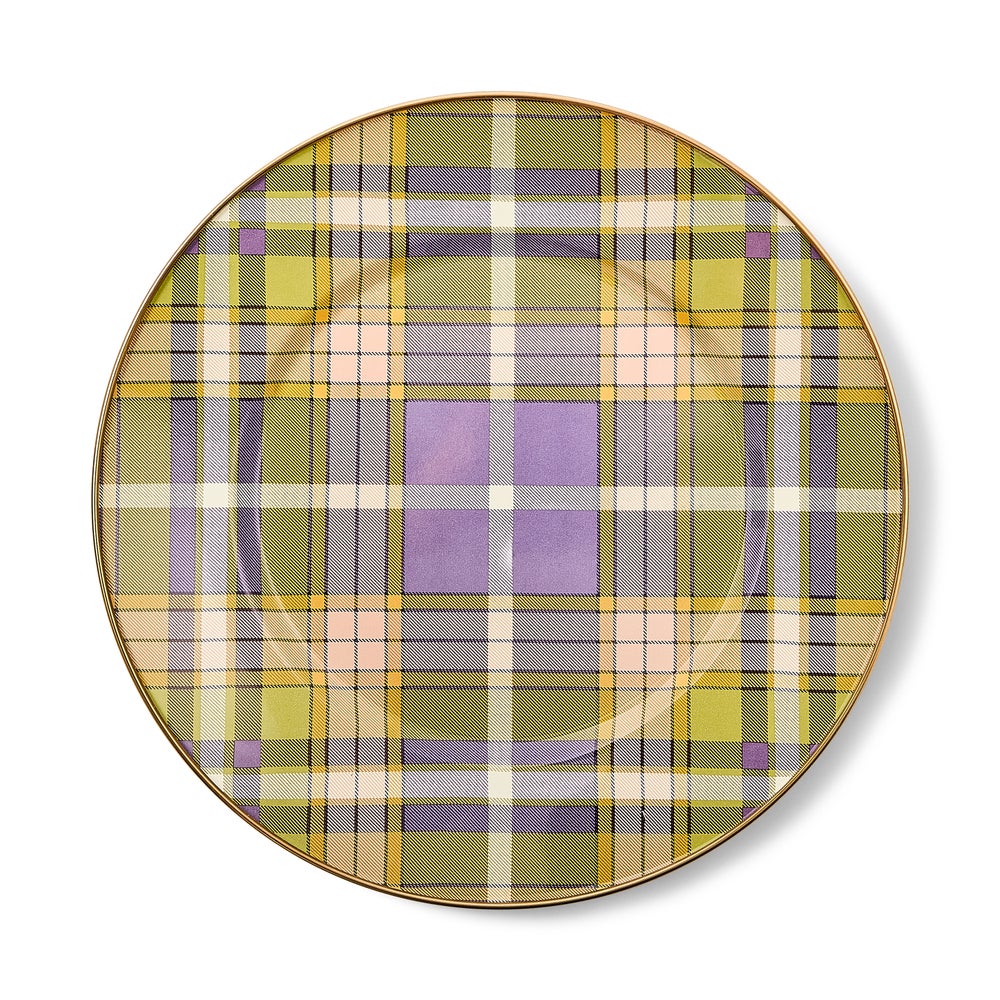 Mackenzie-chilllds Tartan Violet Dinnerware - Image 2