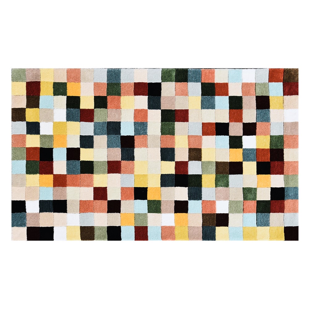 MACKENZIE-CHILDS Mackenzie-chilllds Multicolor Checkerboard Rug - Image 2
