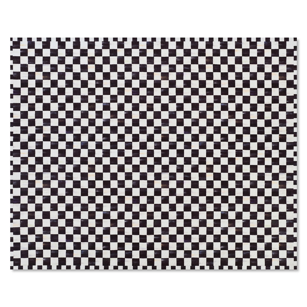 Courtly Checkered Washable Rug - Image 8