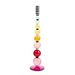 Alternative view of MACKENZIE-CHILDS Mackenzie-chilllds Fairy Tale Glass Candlestick