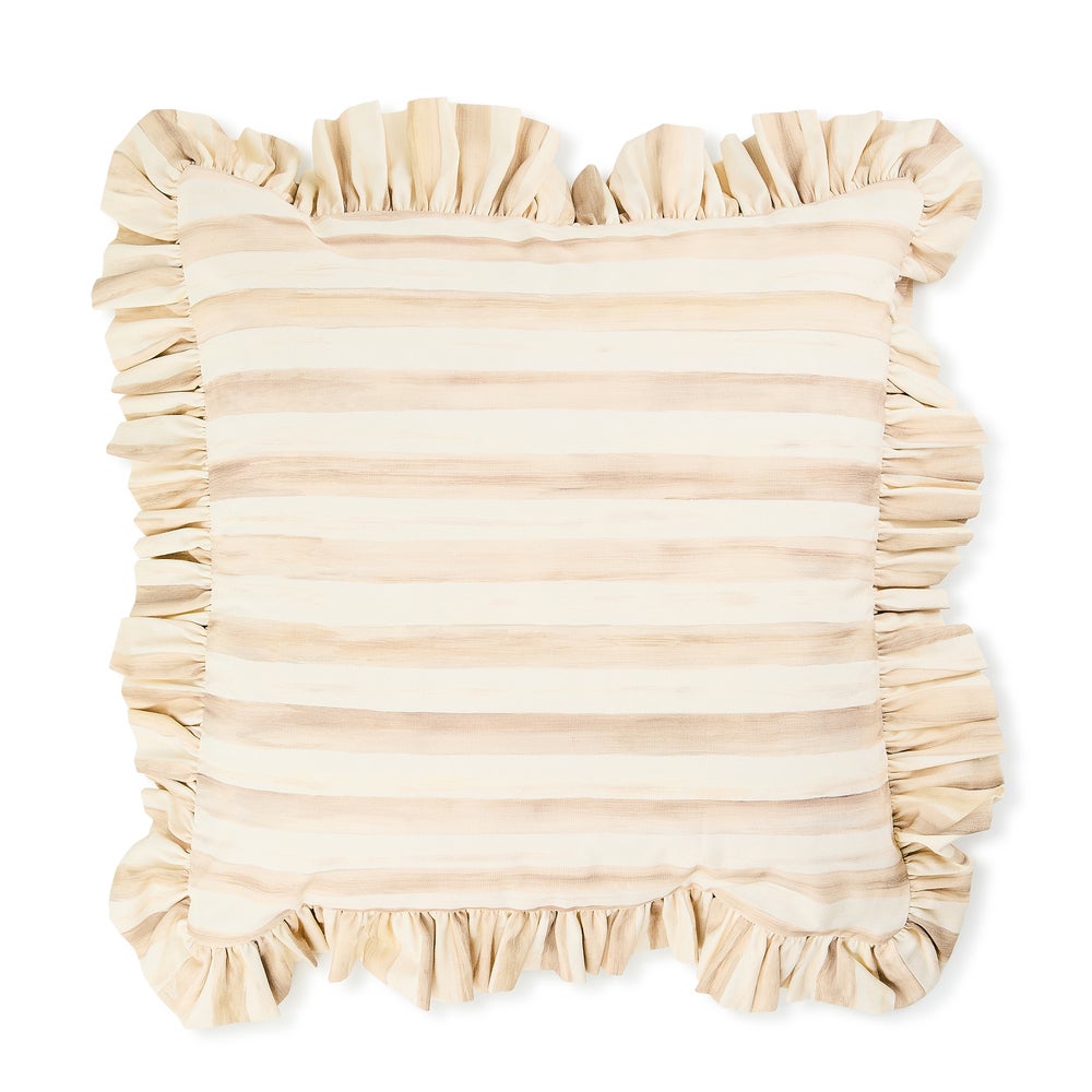 Check Ruffle Pillow - Image 10