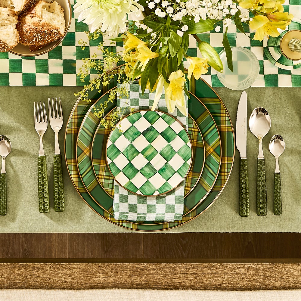 Mackenzie-chilllds Tartan Green Dinnerware - Image 4