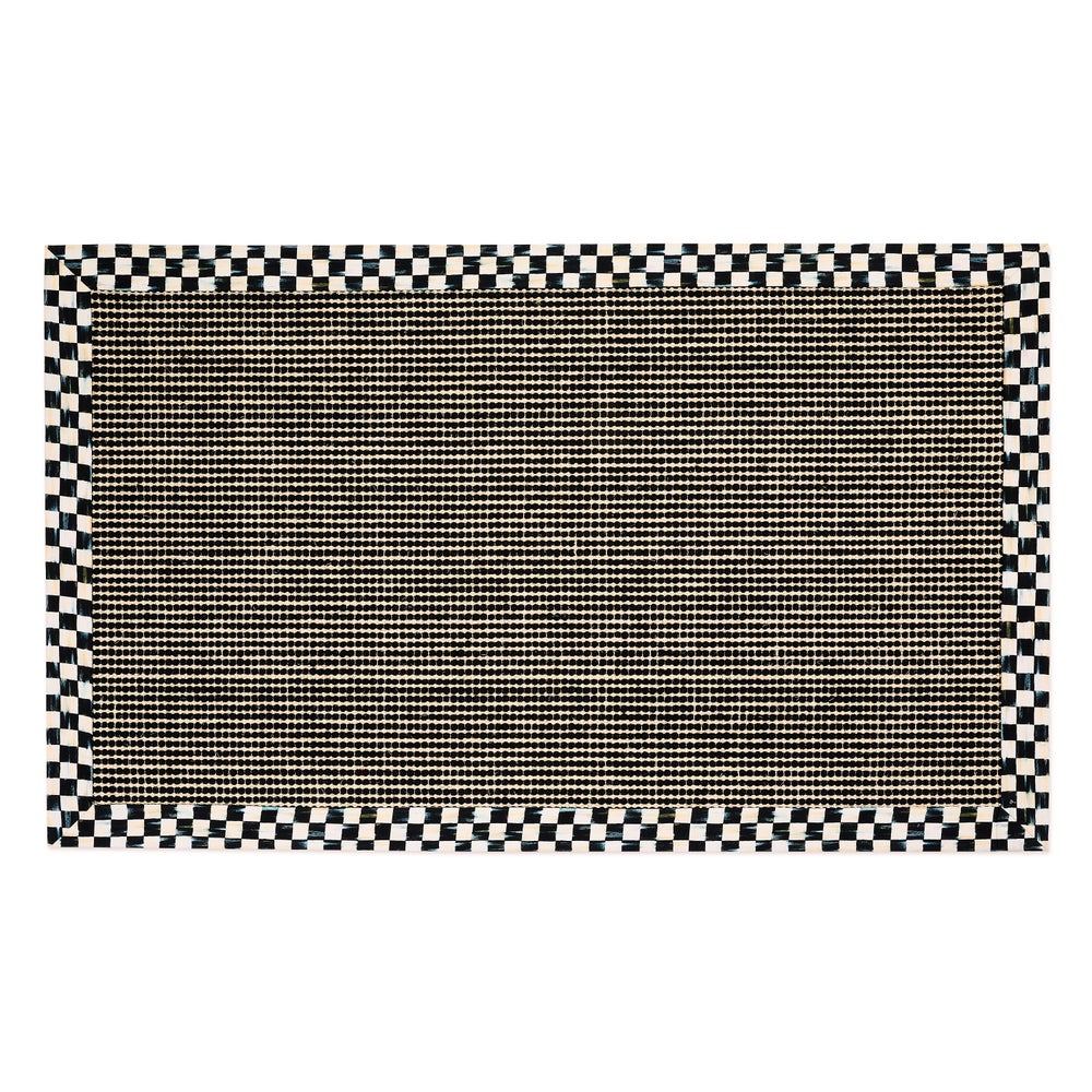 Courtly Check Sisal Dot Rug - Image 3