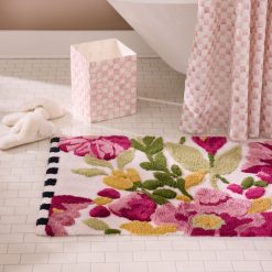 Alternative view of Mackenzie-chilllds Spring Floral Bath Rug