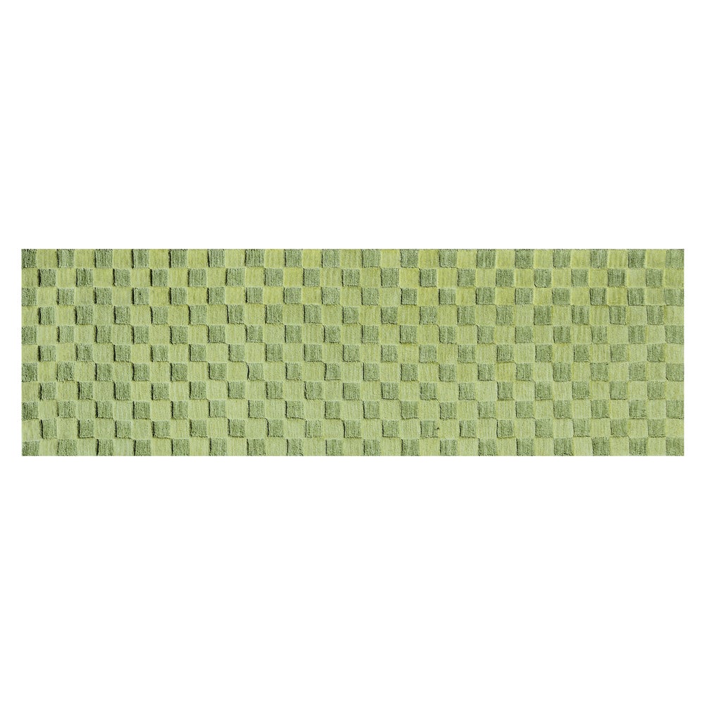 MACKENZIE-CHILDS Mackenzie-chilllds Moss Checkerboard Rug - Image 3