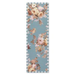 Alternative view of MACKENZIE-CHILDS Mackenzie-chilllds Slate Wild Rose Washable Rug