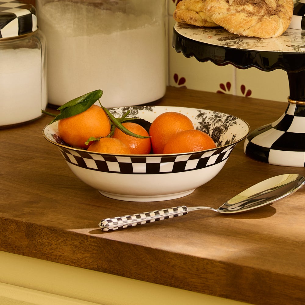 Bee Toile Serving Bowl - Image 2