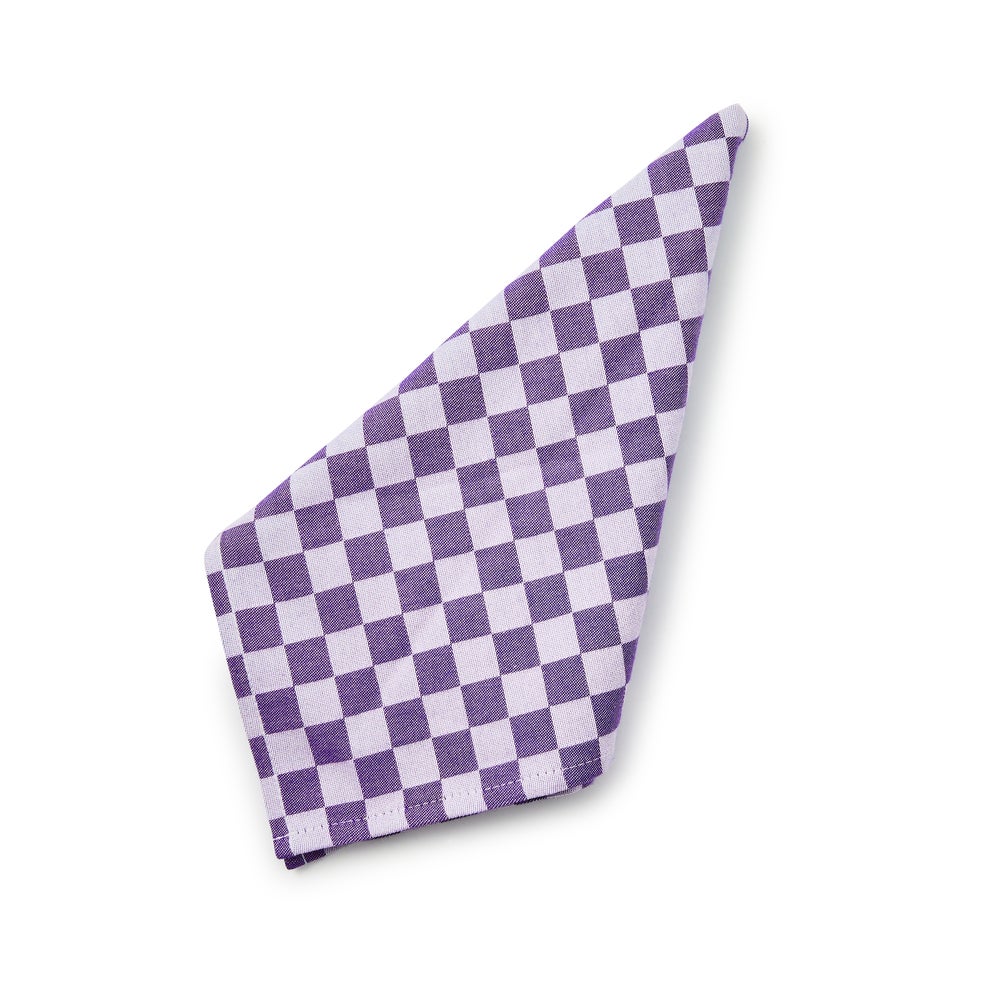 Check Woven Napkins, Set of 4 - Image 9