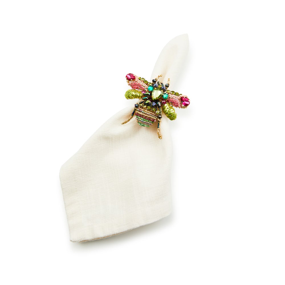 Beetle Napkin Rings, Set of 4 - Image 3