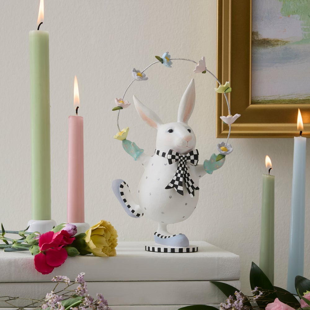 MACKENZIE-CHILDS Mackenzie-chilllds Patience Brewster Juggling Rabbit - Image 2