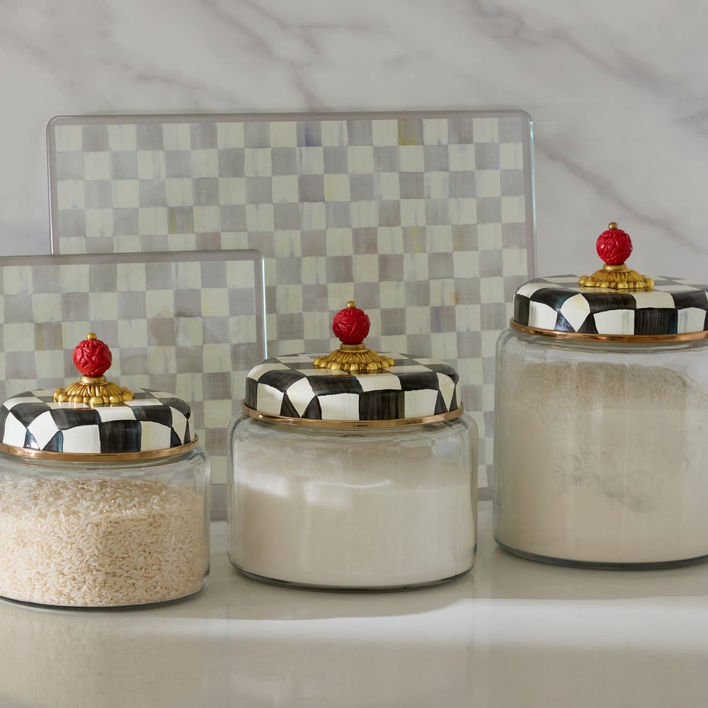 Courtly Check Kitchen Canisters - Image 3