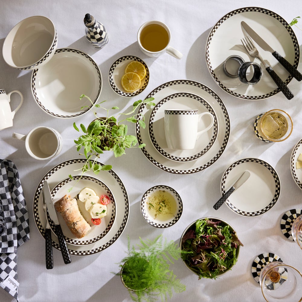 Courtly Check Everyday Small Plates, Set of 4 - Image 6