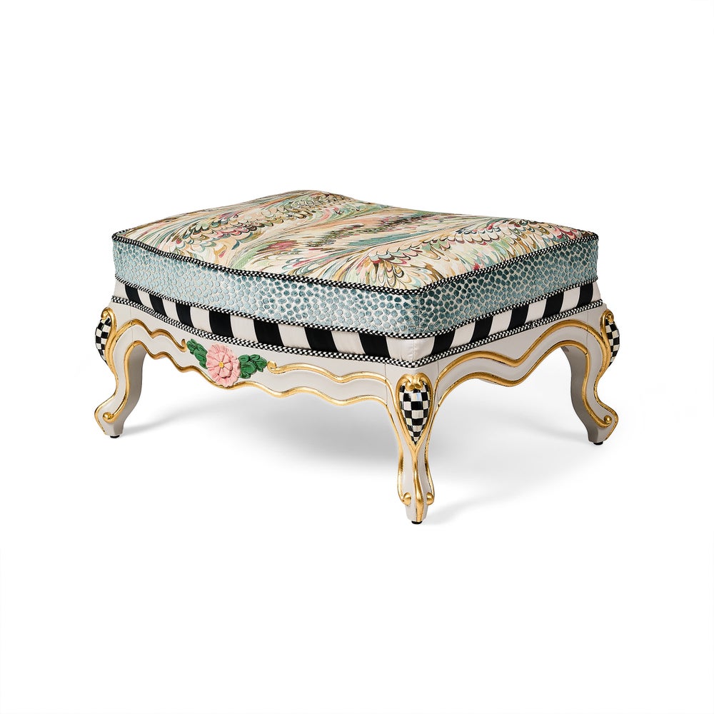 Mackenzie-chilllds Storybook Upholstered Ottoman - Image 4