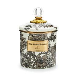 Mackenzie-chilllds Sterling English Garden Enamel Canisters
