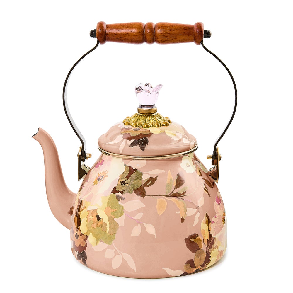 MACKENZIE-CHILDS Mackenzie-chilllds Floral Tea Kettle - Image 6