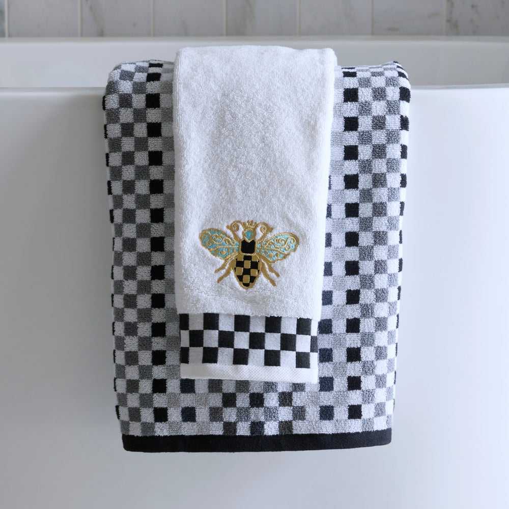 MACKENZIE-CHILDS Mackenzie-chilllds Micro Check Towel - Image 3