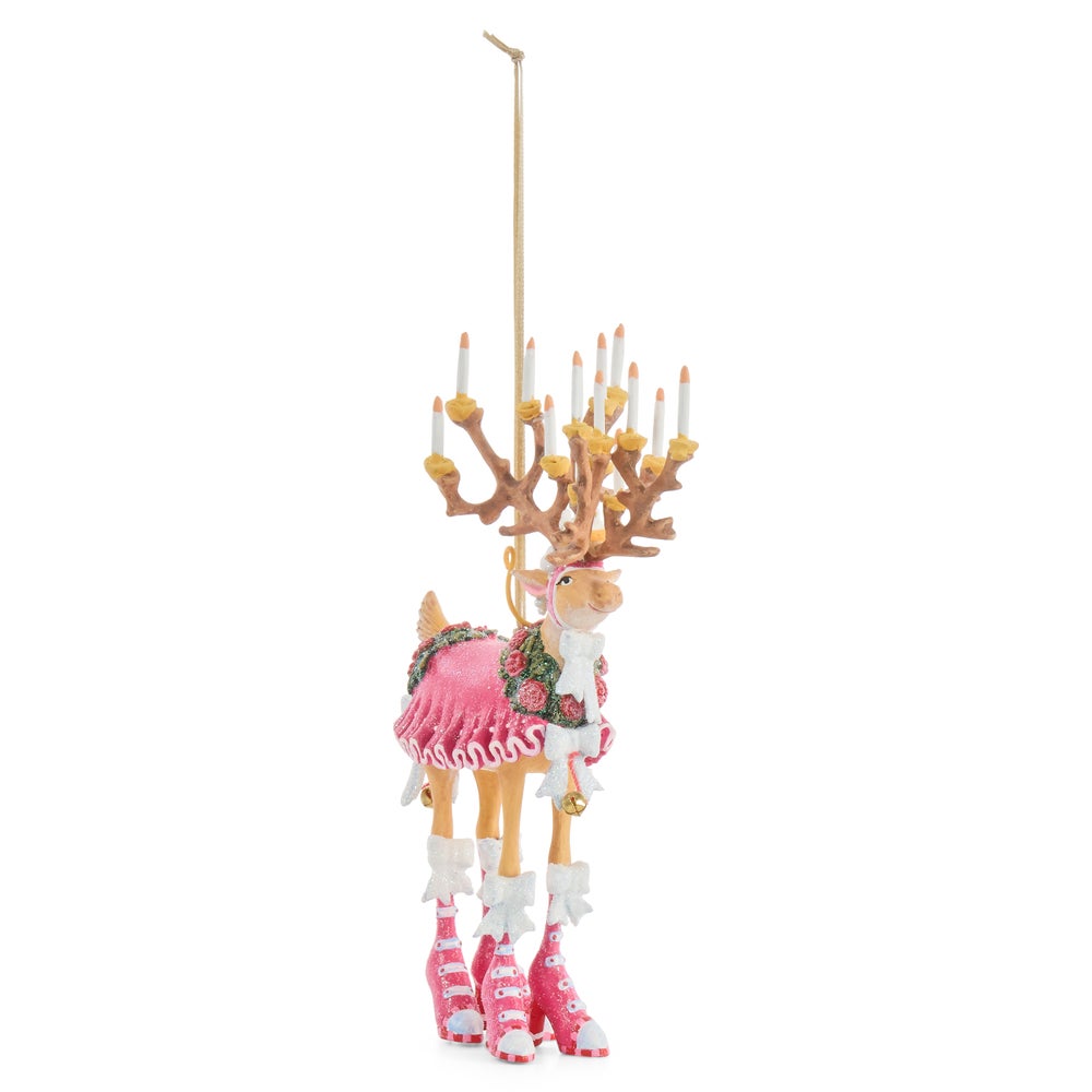 MACKENZIE-CHILDS Mackenzie-chilllds Patience Brewster Dash Away Reindeer Ornament - Image 12