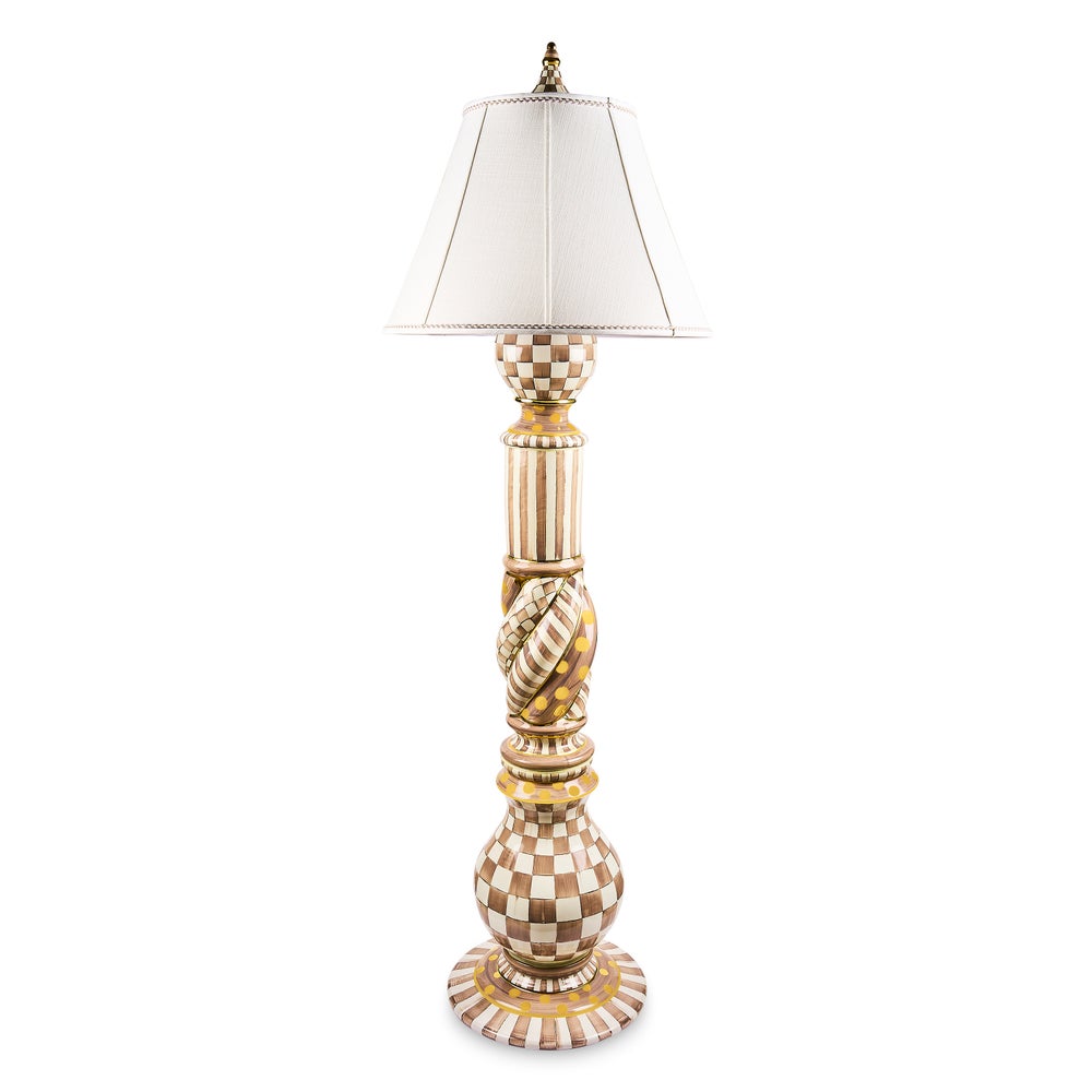 Check Ceramic Floor Lamp - Image 4