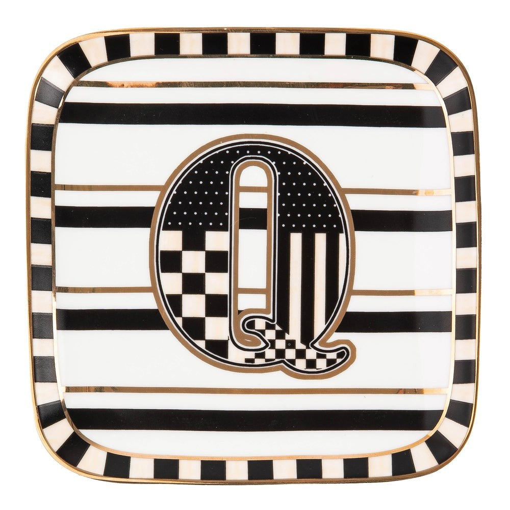 MACKENZIE-CHILDS Mackenzie-chilllds Monogram Dish - Image 10