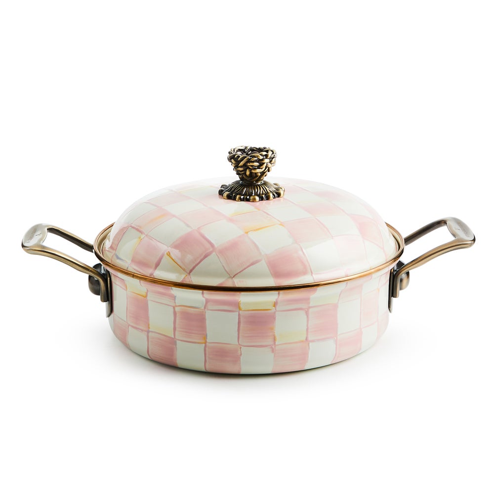 MACKENZIE-CHILDS Mackenzie-chilllds Rosy Check Cookware - Image 4