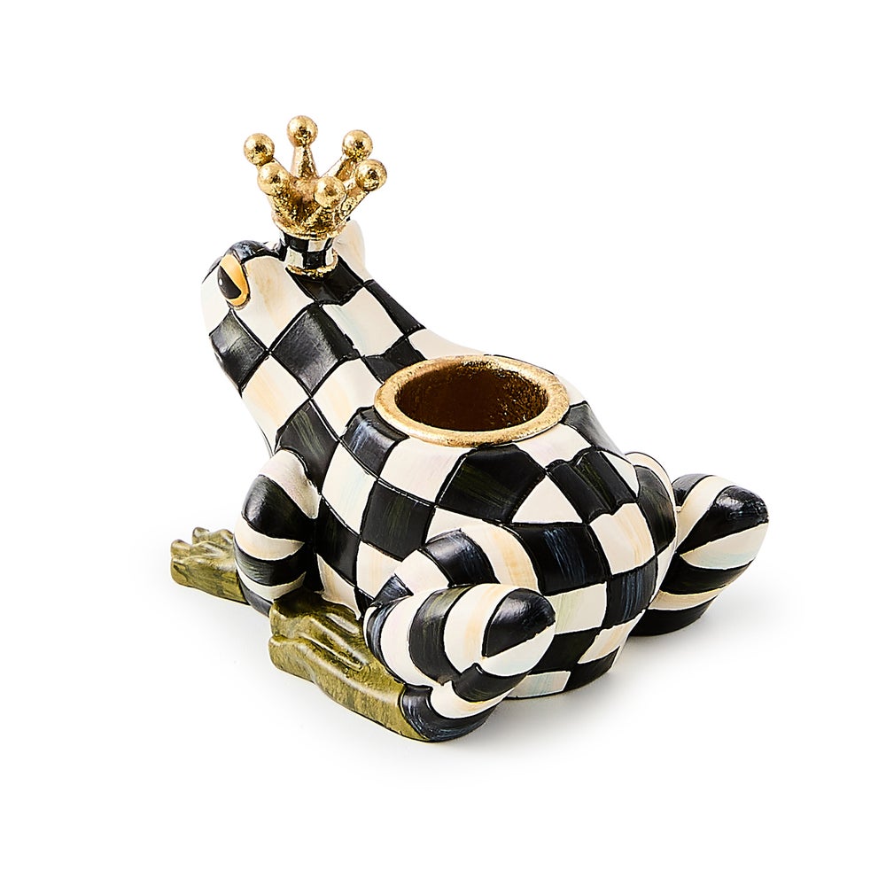 MACKENZIE-CHILDS Mackenzie-chilllds Frog Prince Candle Holder - Image 4