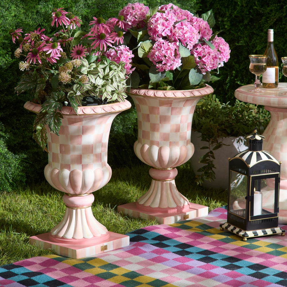 Calypso Checked Indoor/Outdoor Rug - Image 9