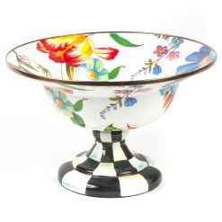 Alternative view of MACKENZIE-CHILDS Mackenzie-chilllds Floral Enamel Compote