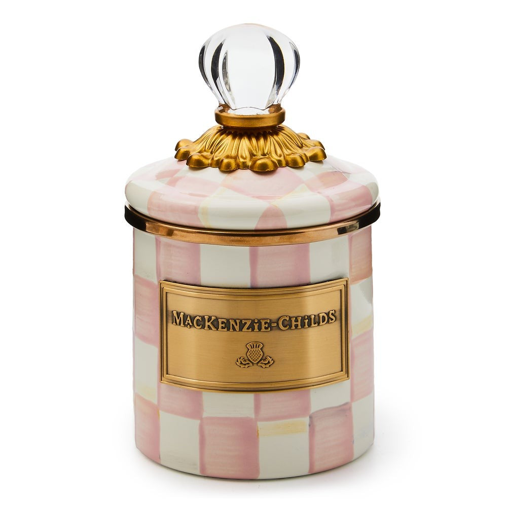 MACKENZIE-CHILDS Mackenzie-chilllds Rosy Check Enamel Canisters - Image 14
