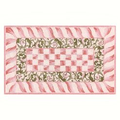 Alternative view of MACKENZIE-CHILDS Mackenzie-chilllds Rosy Check Rug