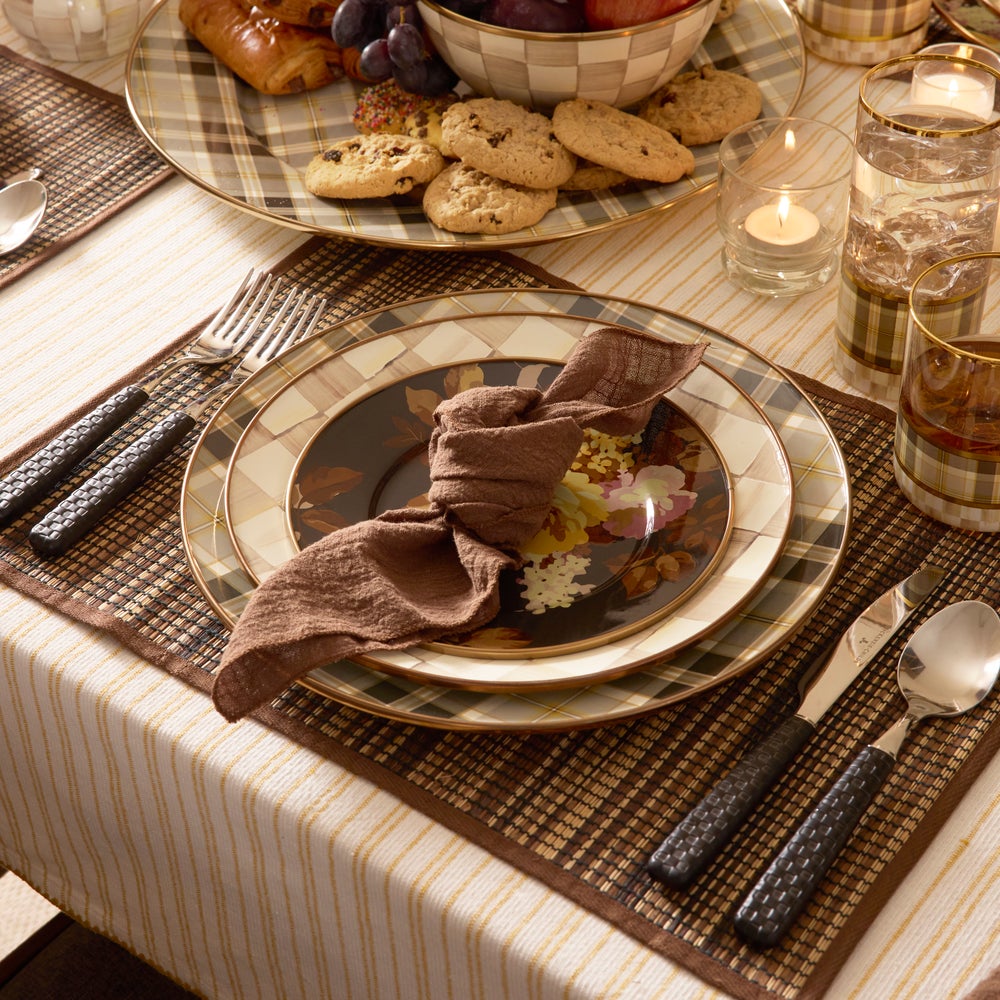 Mackenzie-chilllds Tartan Mocha Dinnerware - Image 4