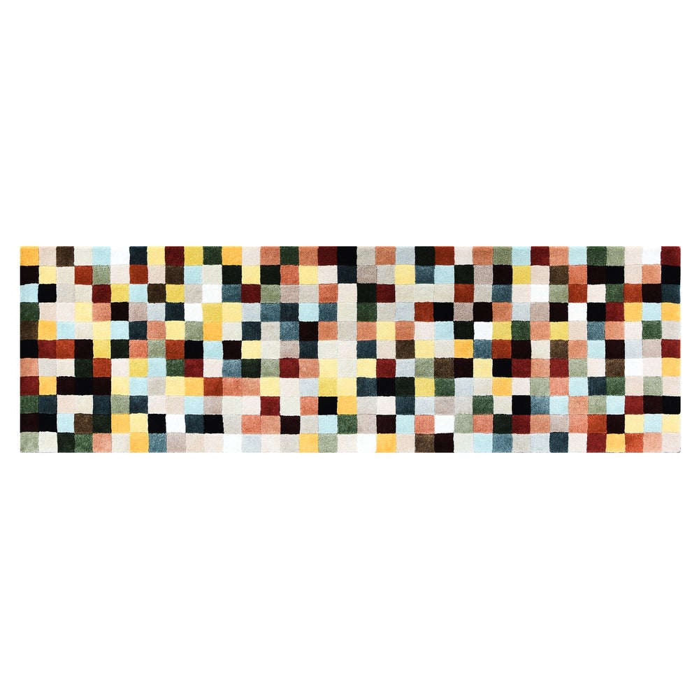 MACKENZIE-CHILDS Mackenzie-chilllds Multicolor Checkerboard Rug - Image 3