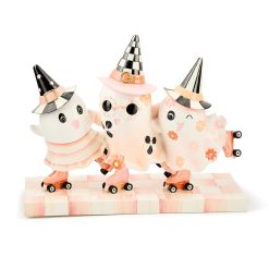 MACKENZIE-CHILDS Mackenzie-chilllds Hocus Pocus Ghost Trio Figurine