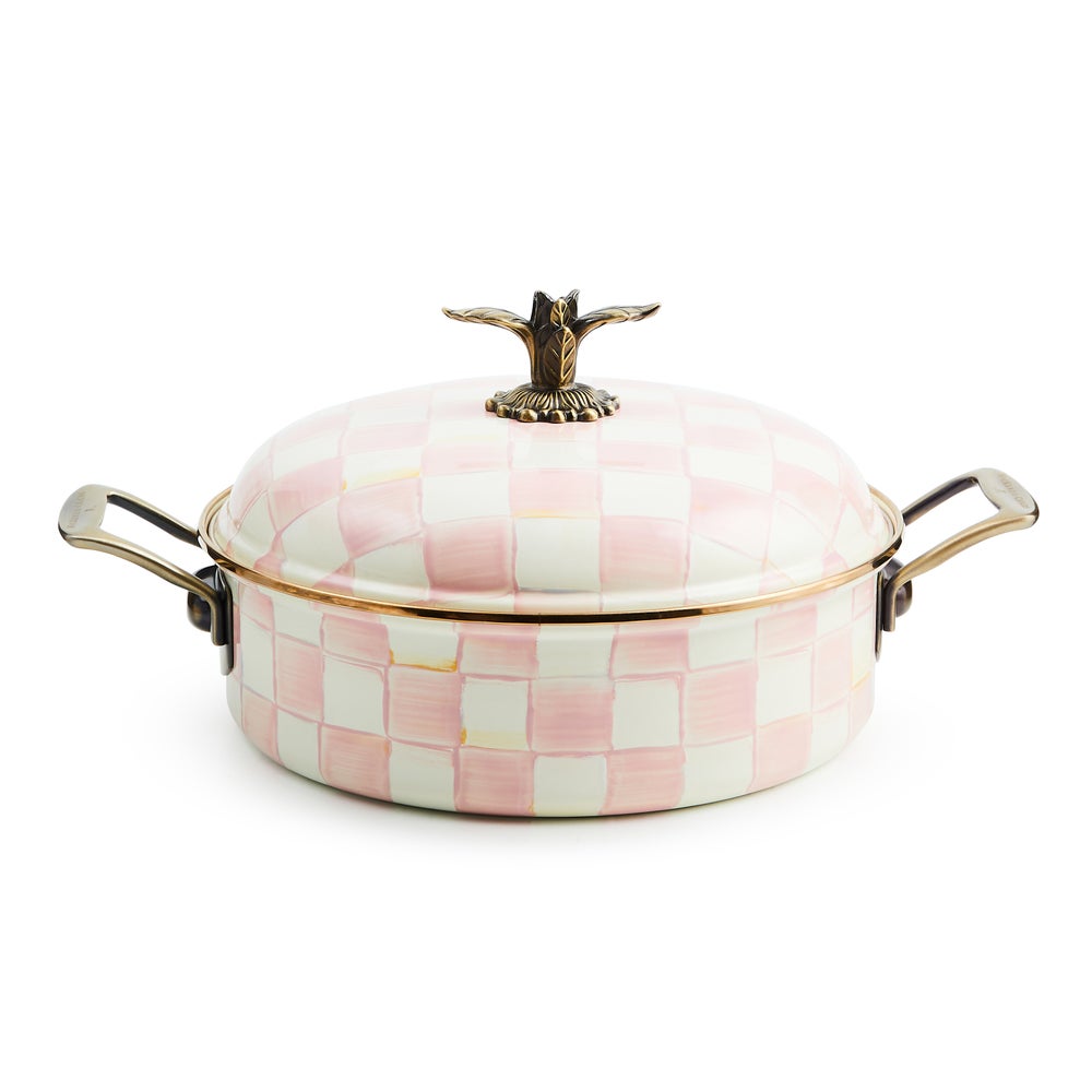 MACKENZIE-CHILDS Mackenzie-chilllds Rosy Check Cookware - Image 8