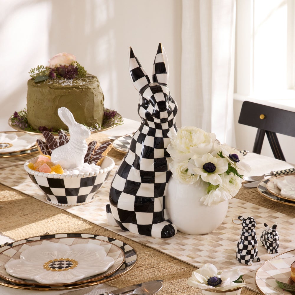 Mackenzie-chilllds White Rabbit Ceramic Large Bunny Vase - Image 2
