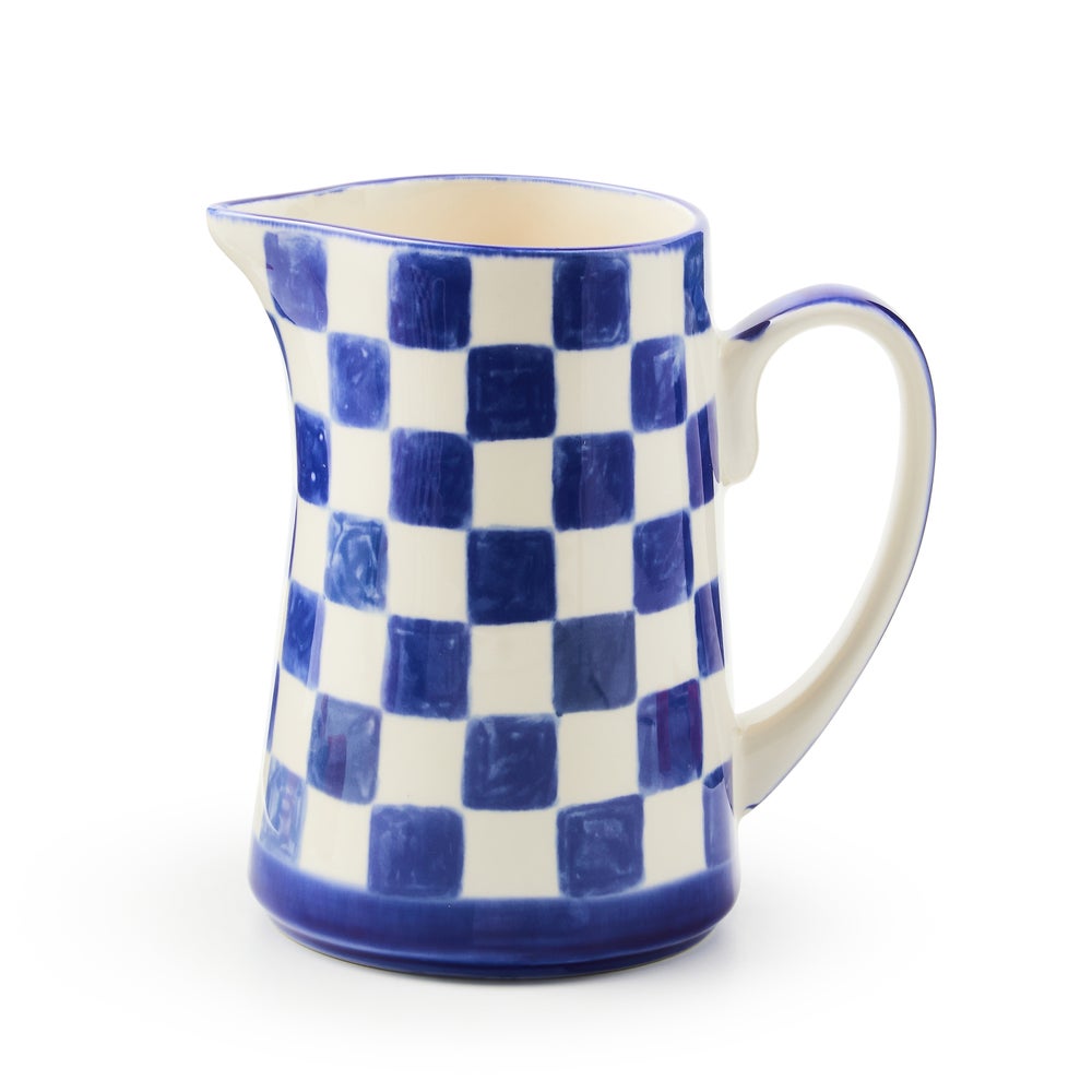 Mackenzie-chilllds Stoneware Check Pitcher - Image 5