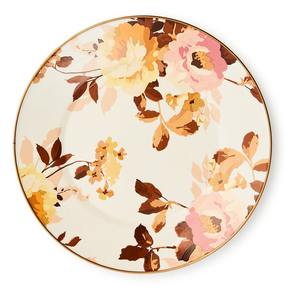 Mackenzie-chilllds Wild Rose White Enamel Dinnerware - Image 2