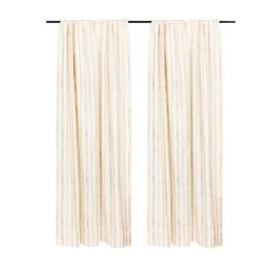 MACKENZIE-CHILDS Mackenzie-chilllds Mocha Stripe 84?? Curtain Panel