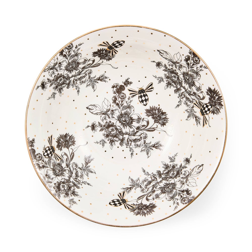 Bee Toile Serving Bowl - Image 4