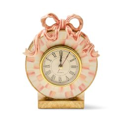MACKENZIE-CHILDS Mackenzie-chilllds It??s All About the Bow Desk Clock