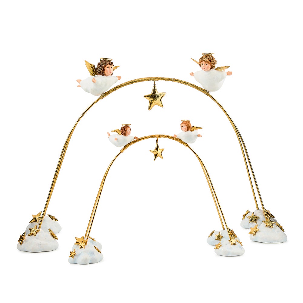 MACKENZIE-CHILDS Mackenzie-chilllds Patience Brewster Nativity Cherub Angels, Set of 4 - Image 5