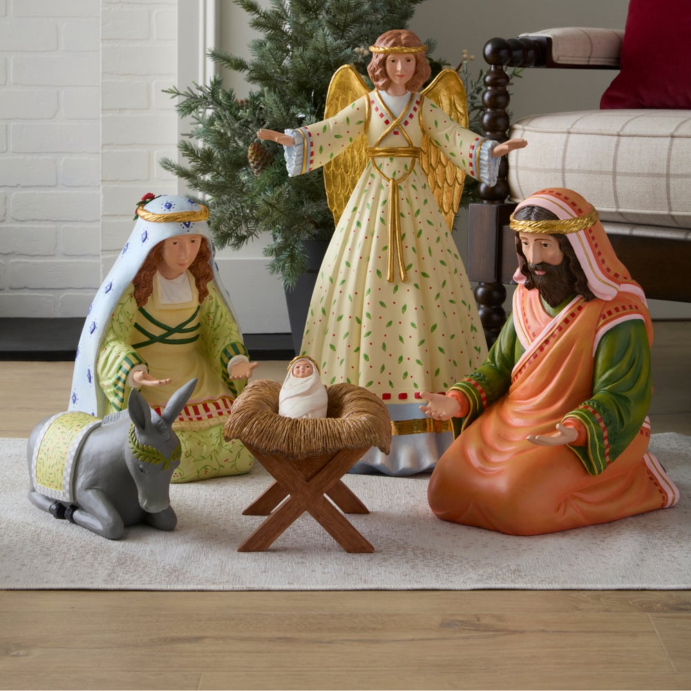 MACKENZIE-CHILDS Mackenzie-chilllds Patience Brewster Nativity Display Figure - Image 12