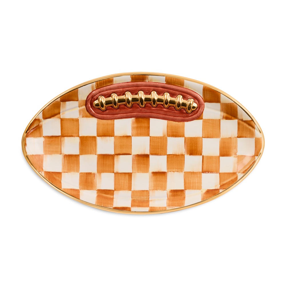 MACKENZIE-CHILDS Mackenzie-chilllds Ginger Check Ceramic Collection