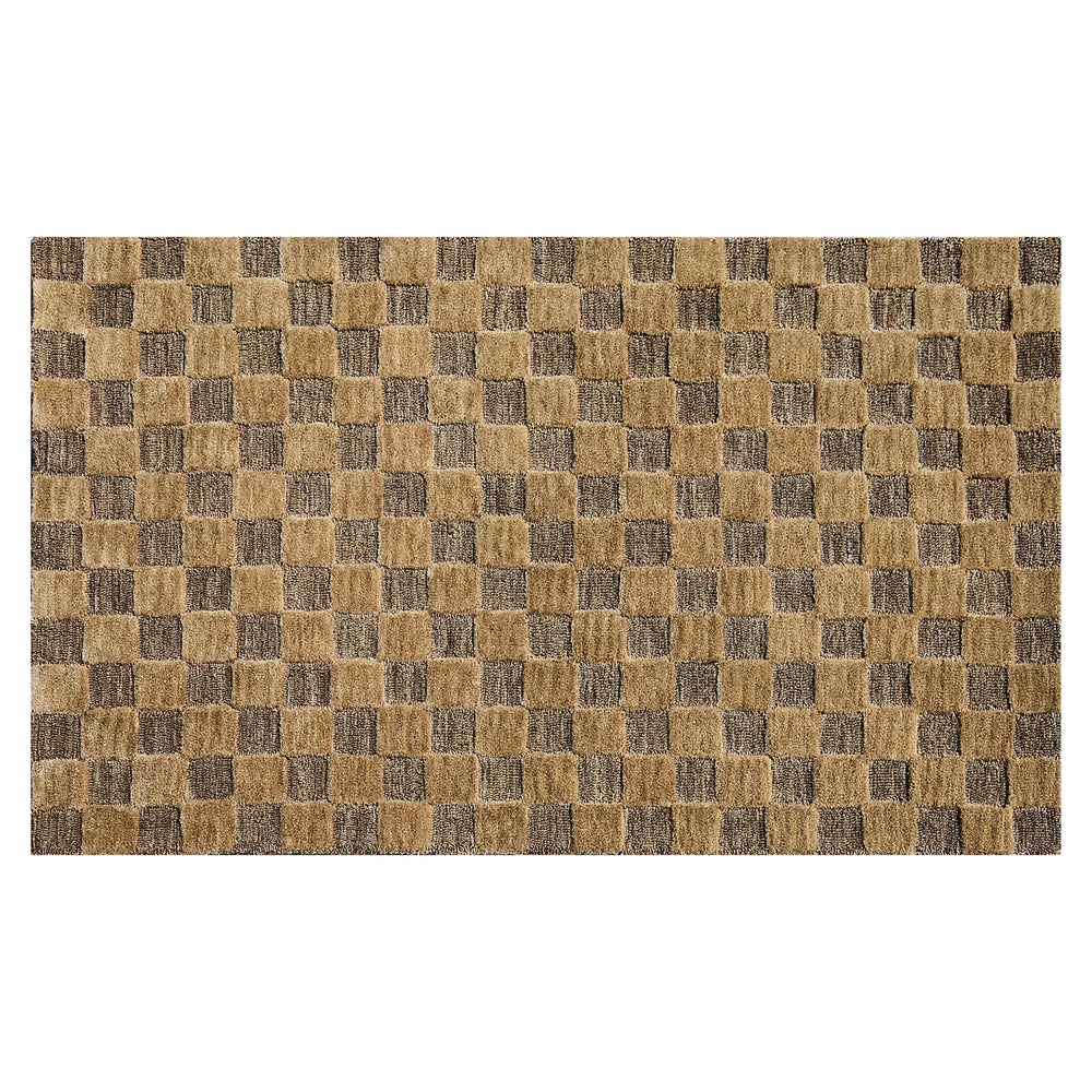 Cocoa Checkerboard Rug - Image 2