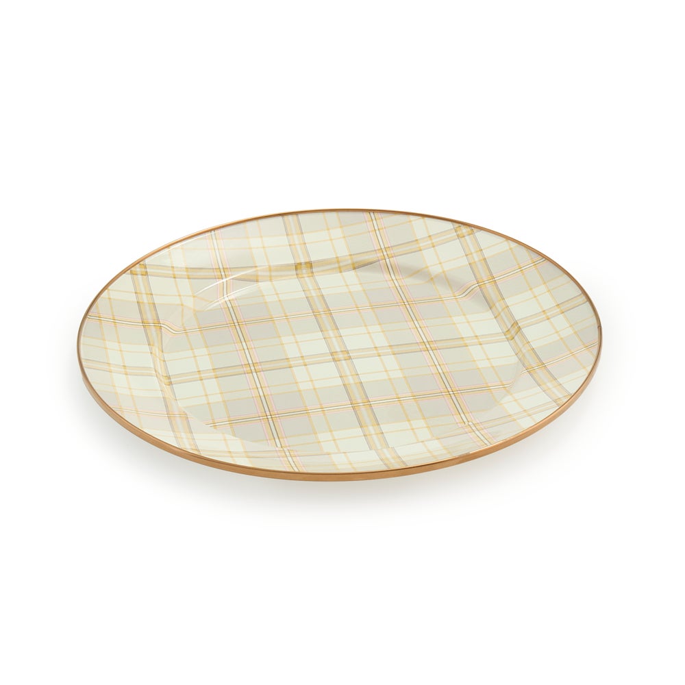 MACKENZIE-CHILDS Mackenzie-chilllds Latte Tartan Dinnerware - Image 6