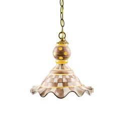 Alternative view of MACKENZIE-CHILDS Mackenzie-chilllds Fluted Hanging Lamp