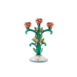 MACKENZIE-CHILDS Mackenzie-chilllds Rosy Meadow Candelabra