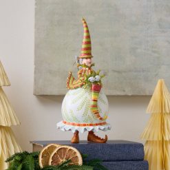 Alternative view of MACKENZIE-CHILDS Mackenzie-chilllds Patience Brewster Dash Away Mrs. Santa Figure