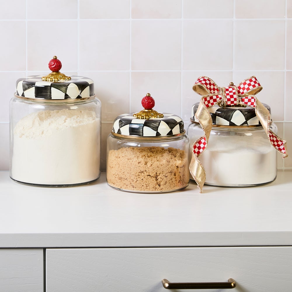 Courtly Check Kitchen Canisters - Image 8