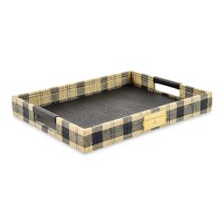Alternative view of MACKENZIE-CHILDS Mackenzie-chilllds Mad for Plaid Serving Tray