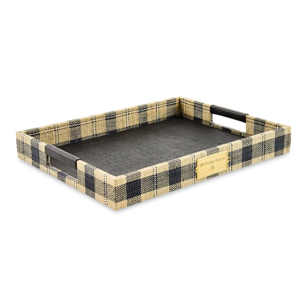 MACKENZIE-CHILDS Mackenzie-chilllds Mad for Plaid Serving Tray - Image 2